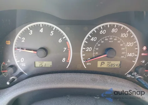 2010 Toyota Corolla Le z USA, uszkodzony, nr VIN 2T1BU4EE5AC378895